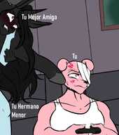 Azulin edit EmperatrizCaos Gordi Maria meme Oblivious_Woman_In_Glasses_Playing_Video_Games Unicorn_Wars
543x615 // 71KB // jpg
May 28, 2025; 16:14