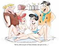 Barney_Rubble Betty_Rubble Fred_Flintstone rimariron The_Flintstones Wilma_Flintstone
9448x7598 // 13MB // jpg
January 2, 2022; 01:09