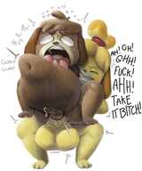 Animal_Crossing Digby Isabelle oogabutt
1905x2293 // 2.6MB // png
October 26, 2025; 04:51